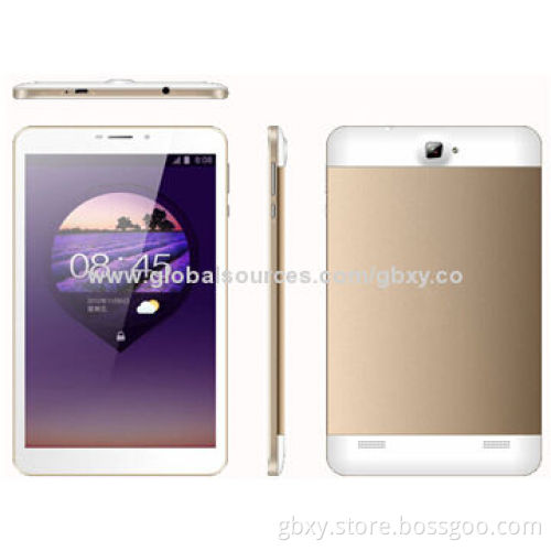 8-inch 3G Tablet PC with MTK8312, 1280*800 IPS, 1GB+8GB, 0.3+2.0MP, GPS, BT, FM